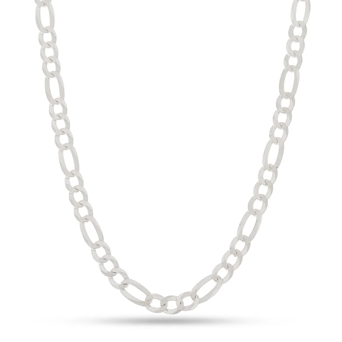 Włoski łańcuszek Figaro 5mm ze srebra sterling