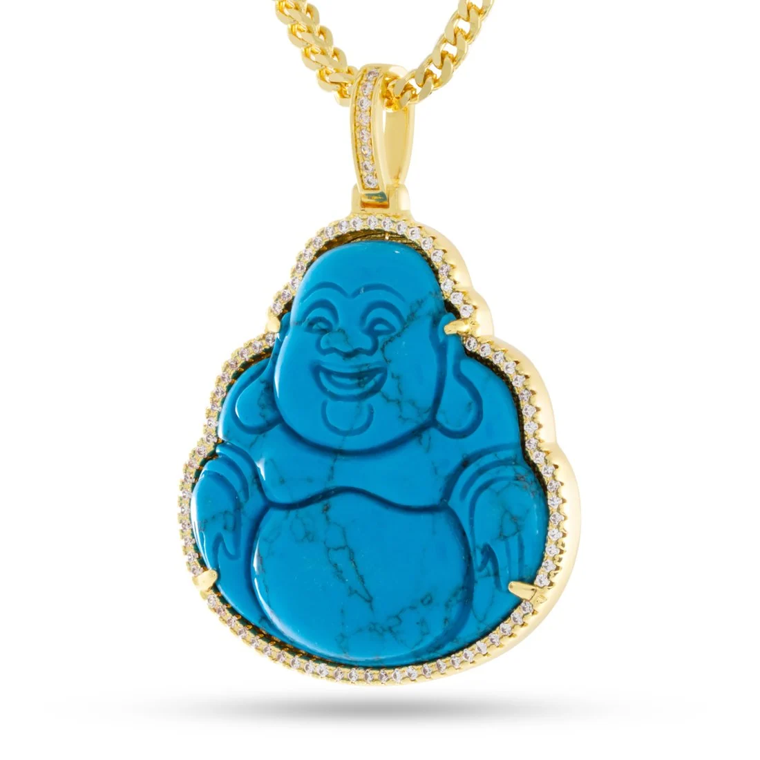 Turquoise Buddha Necklace