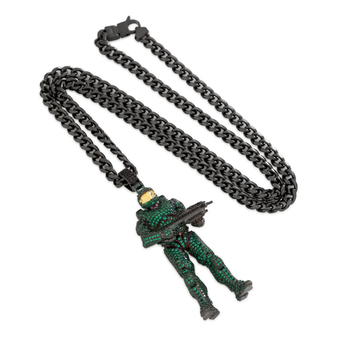 Halo x King Ice - Mark VI Master Chief Kolye