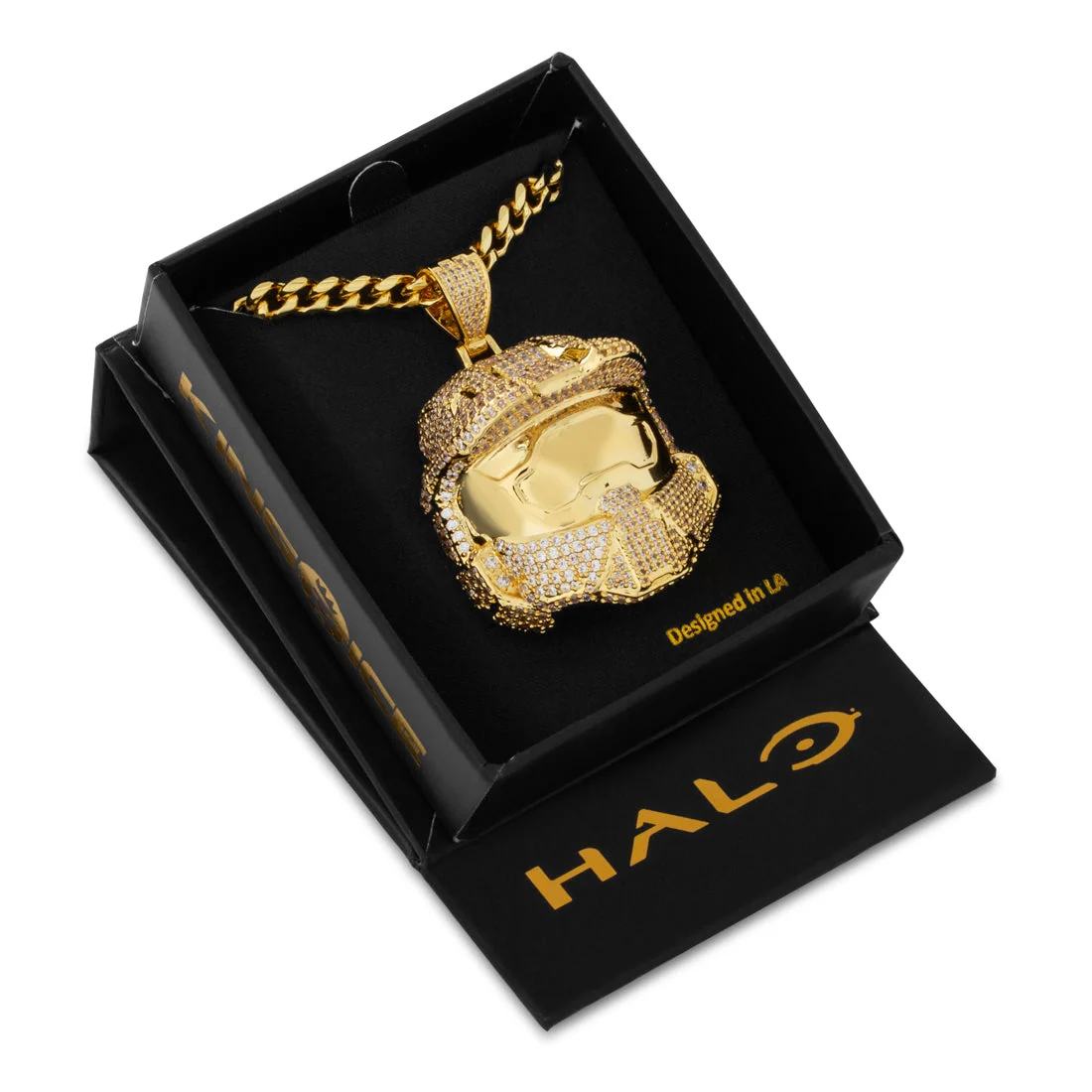 Halo x King Ice – Master Chief Helm II Halskette