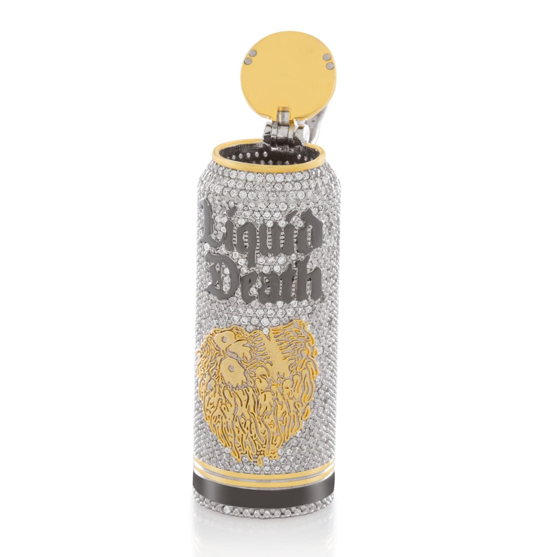 Liquid Death x King Ice - Collana Iced lattina acqua naturale