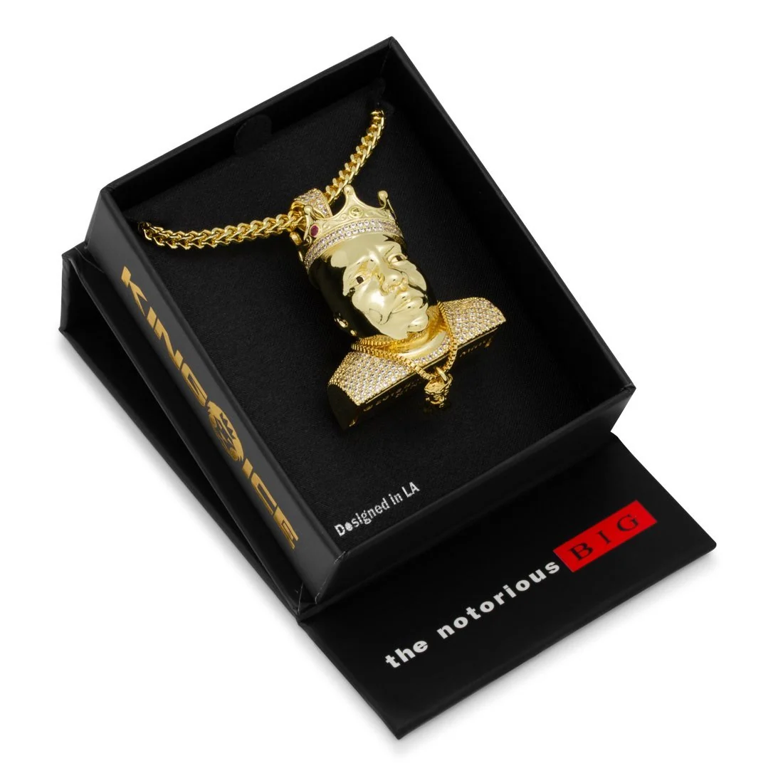 Notorious B.I.G. x King Ice - Big Poppa 목걸이
