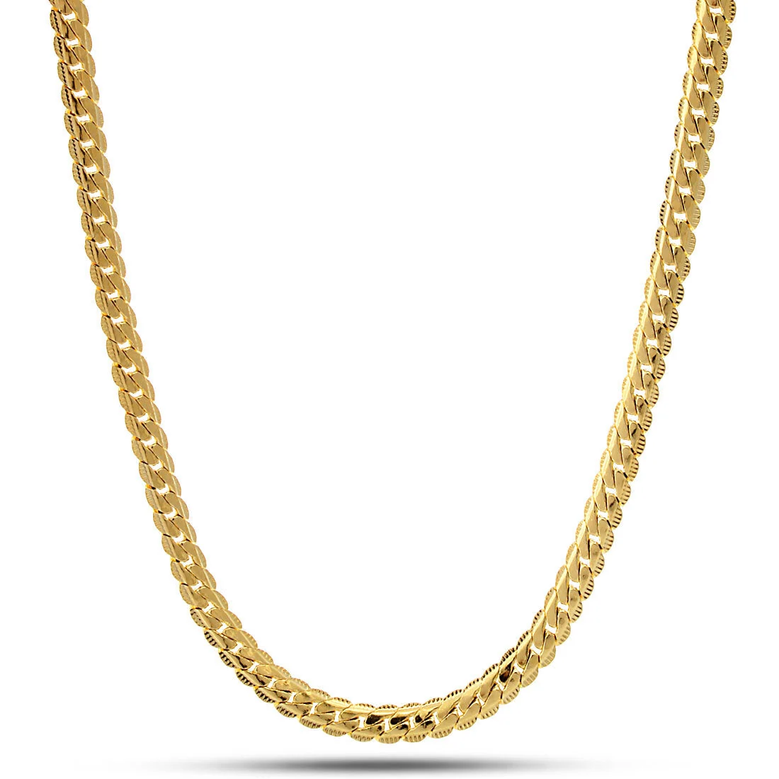 5mm Moon Cut Miami Cuban Link Ketting