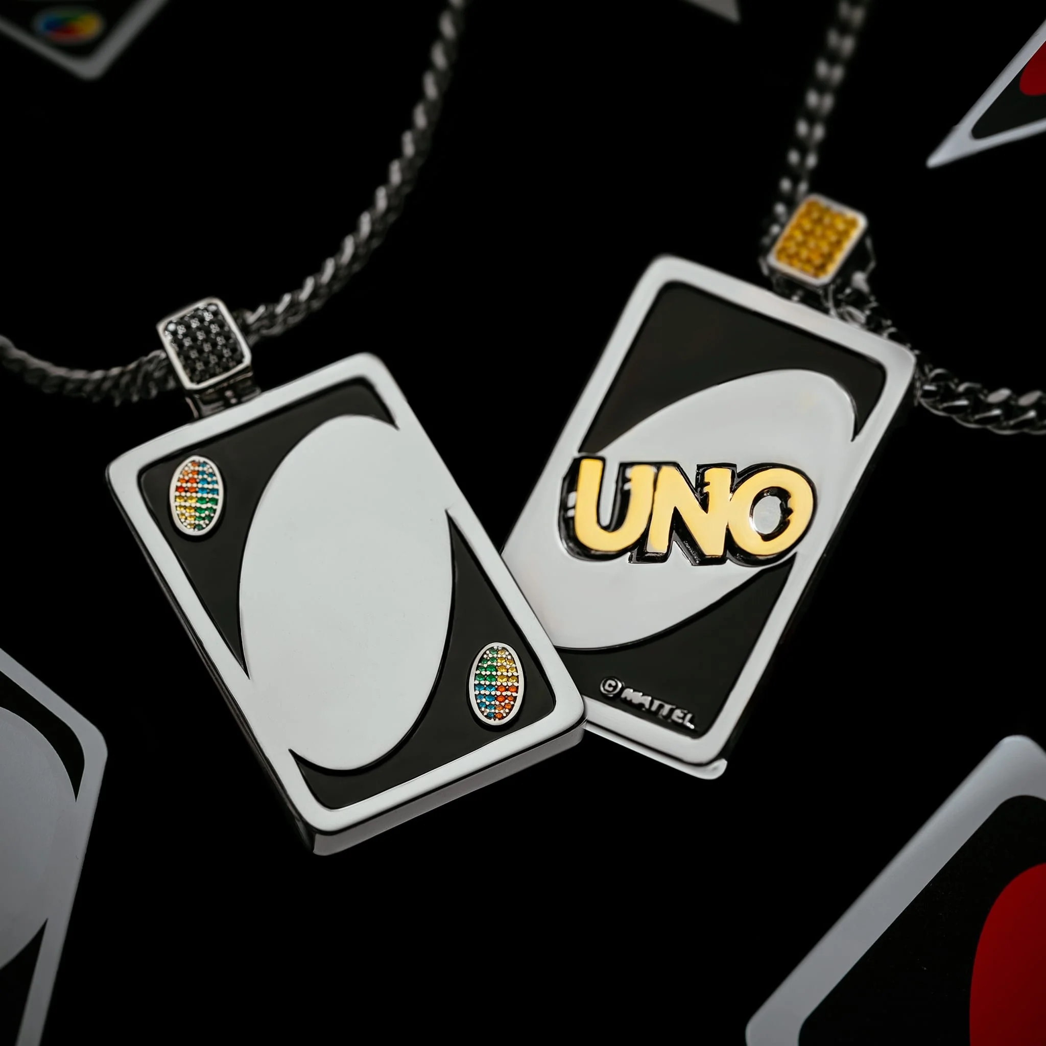 UNO x King Ice - Make Your Own Rules Necklace