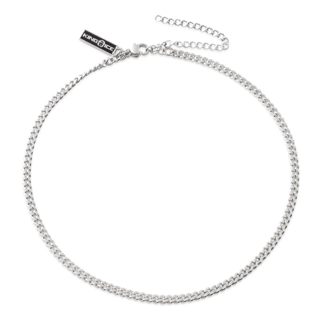 3mm Miami Cuban Link Choker Zincir