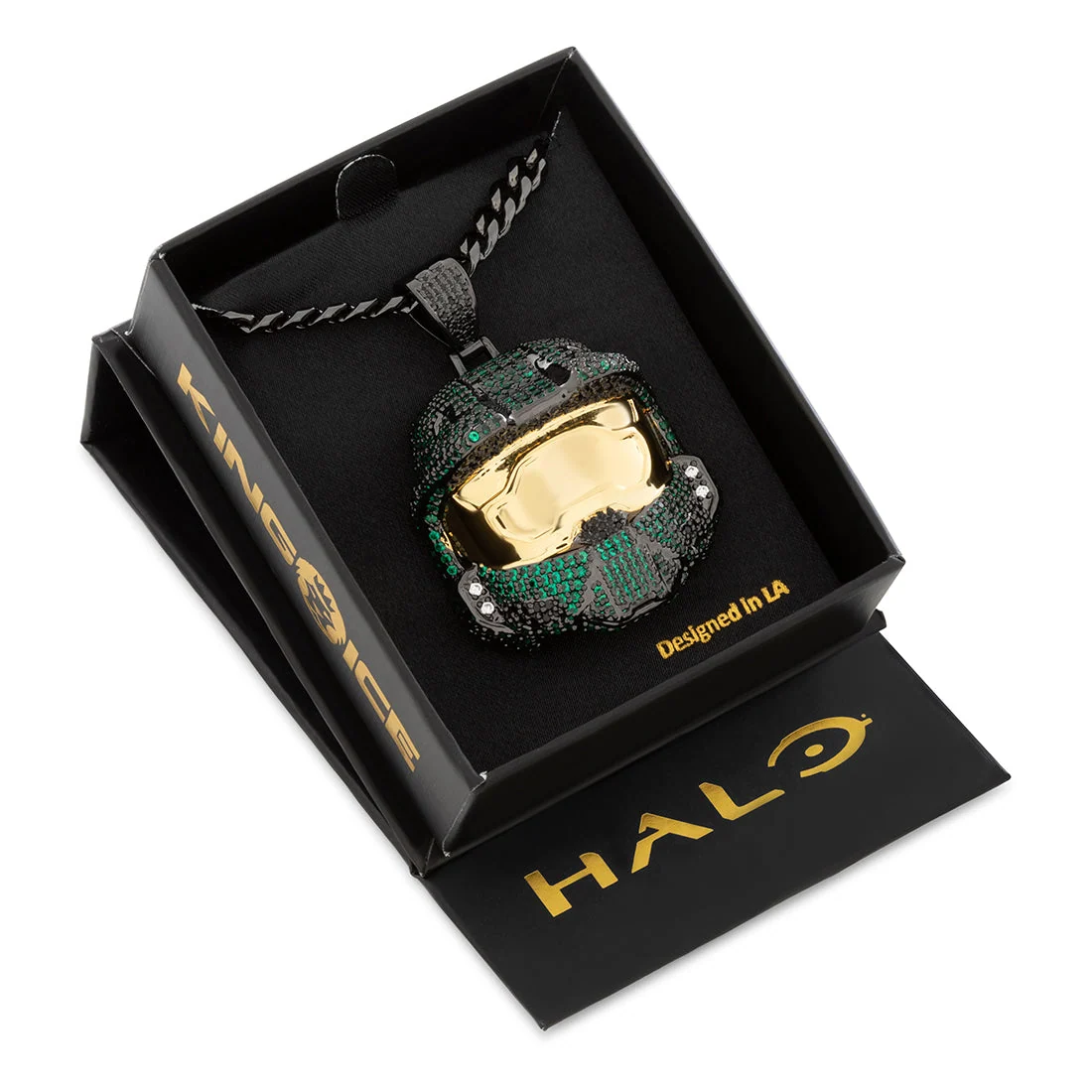 Halo x King Ice - Mark VI Kask Kolye
