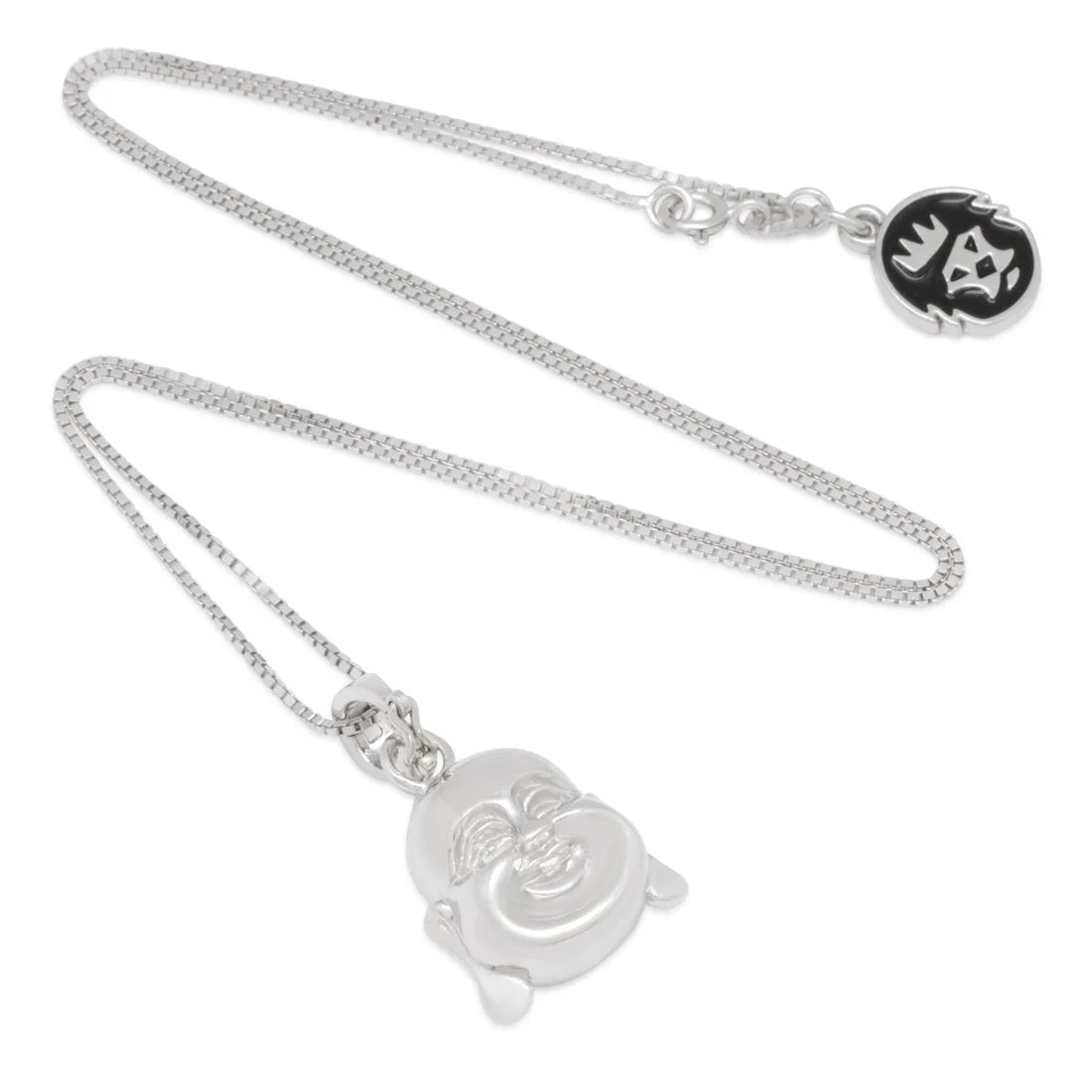 Sterling Silver Buddha of Perception Necklace