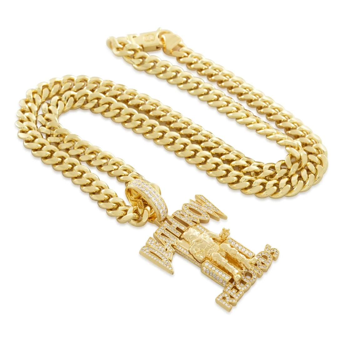 Naszyjnik Death Row Records x King Ice - Iced Logo